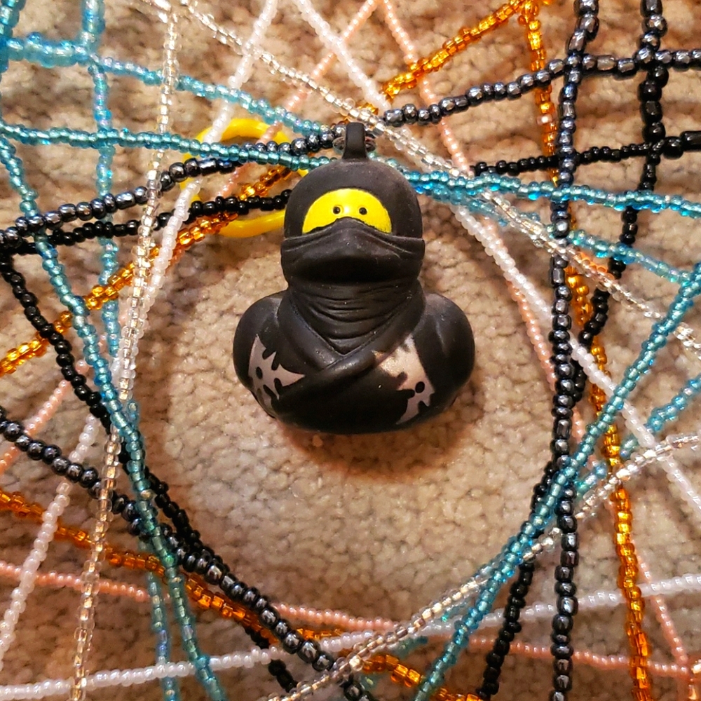 Ninja Duck Keychain